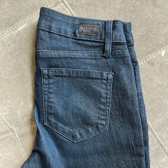 PAIGE Blue Skinny Jeans Classic Style - Picture 4 of 10
